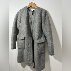 H&M gray coat Size 4